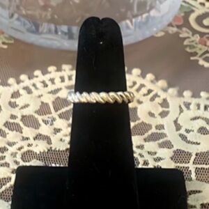 925 Sterling Silver Braided Ring
